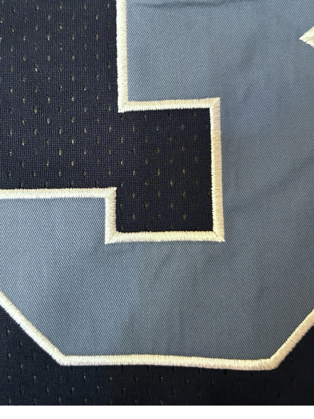 Jordan Kids Navy Blue Mesh Jersey Top - 23 Graphic Size Medium 10-12 yrs